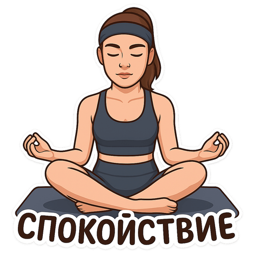 Пример стикера 23 из набора "Podrygi Pack"