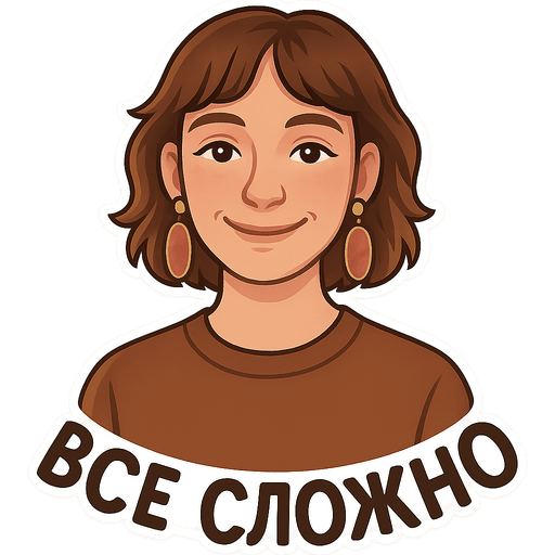 Пример стикера 3 из набора "Podrygi Pack"