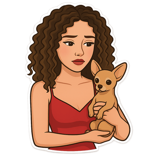 Пример стикера 9 из набора "Podrygi Pack"